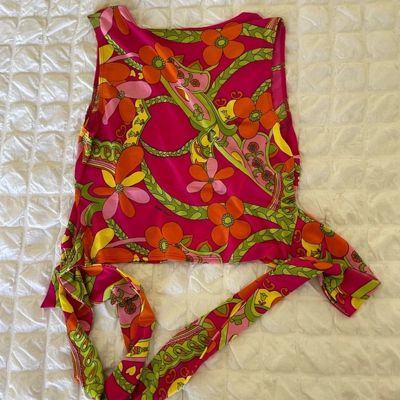 Wet Seal boho vintage Y2K retro crop top - Picture 5 of 6
